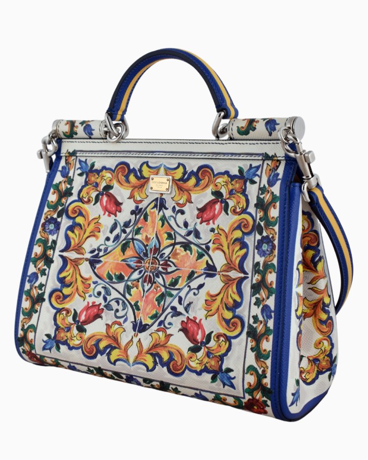 Bolsa Dolce & Gabbana Original Sicily Média Majolica Feminina